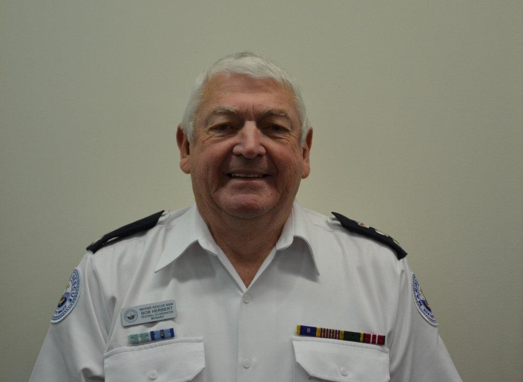 Bob Herbert ESM  © Marine Rescue NSW http://www.marinerescuensw.com,.au